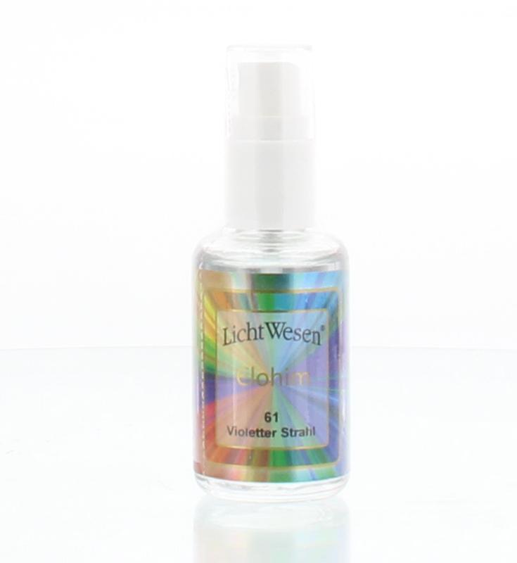 Lichtwesen Elohim tinctuur goudwater transformatie violet 61 30.00 Milliliter