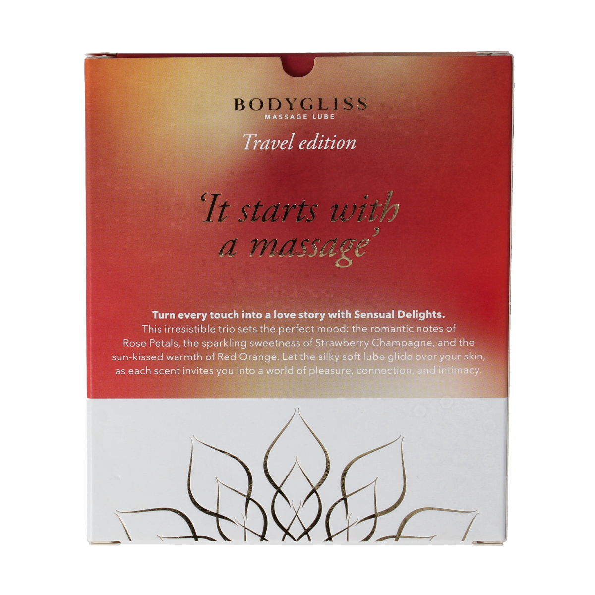 Bodygliss Sensual delight three-pack travel edition 150.00 Milliliter