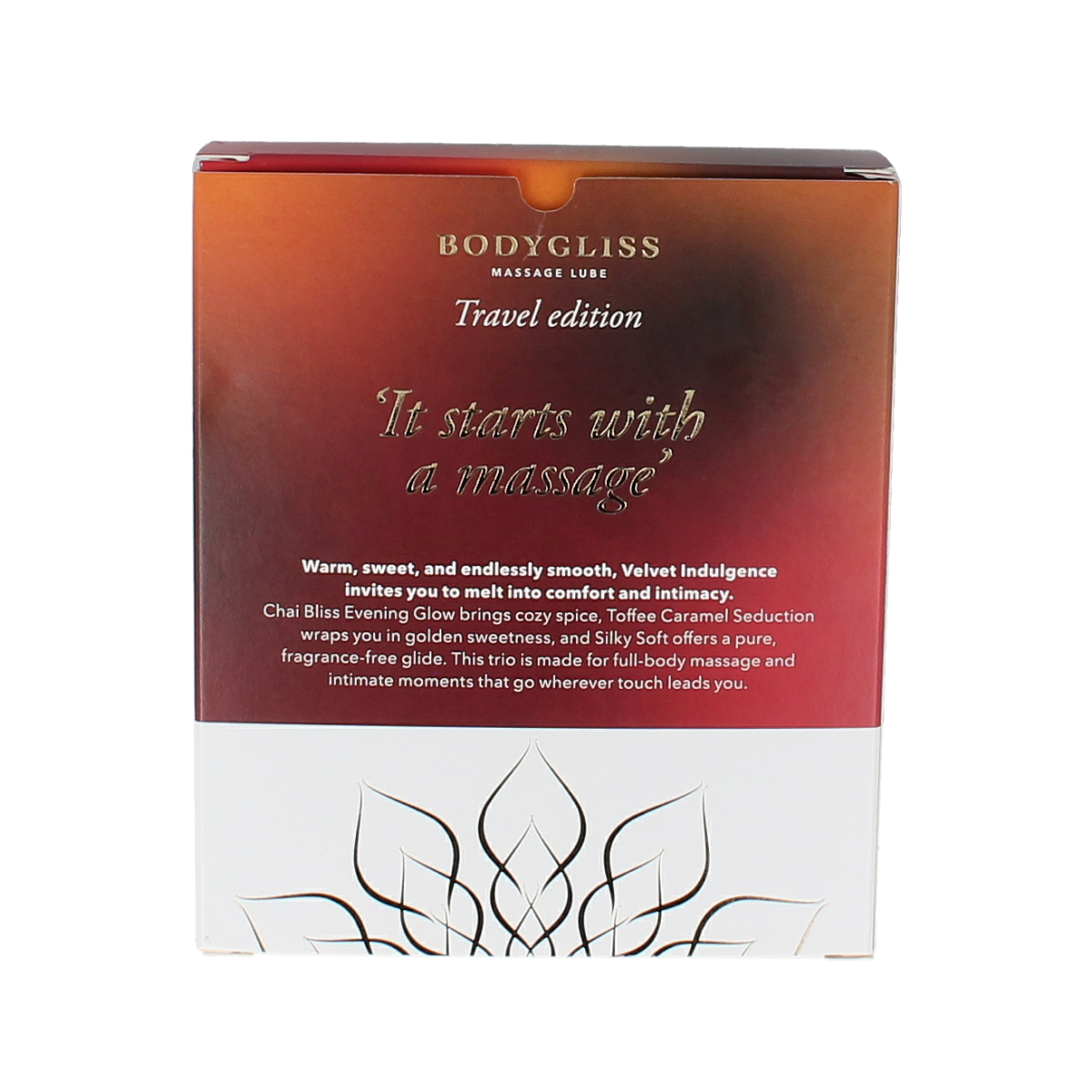 Bodygliss Velvet indulging three-pack travel edition 150.00 Milliliter