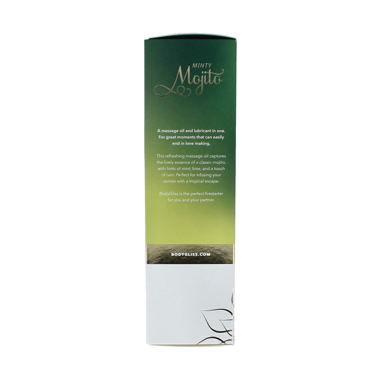 Bodygliss Massage olie/glijmiddel minty mojito 150.00 Milliliter