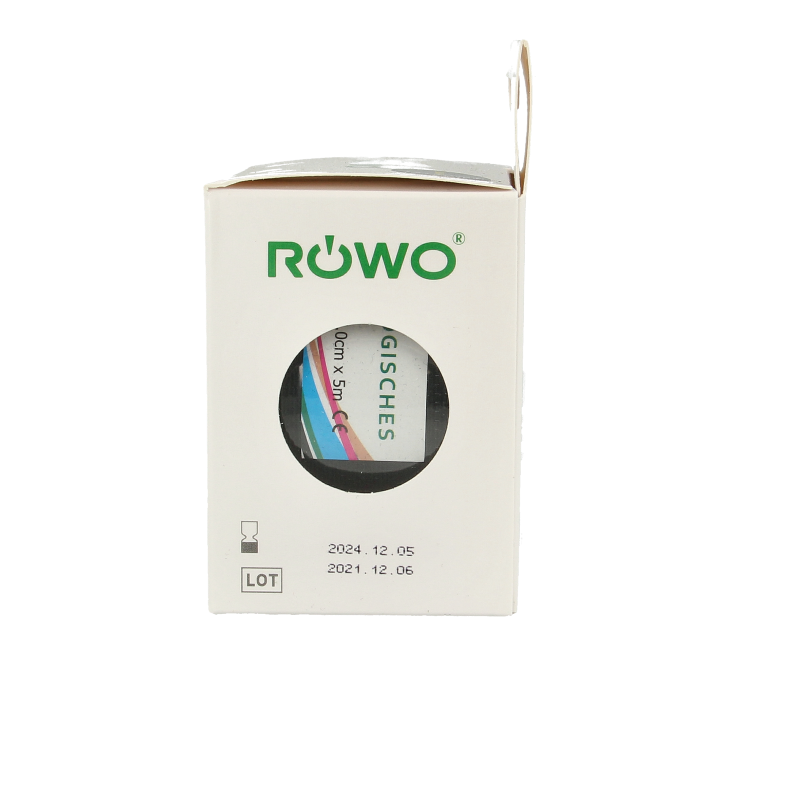 Rowo Kinesiotape zwart 5cmx5m 1 Stuks