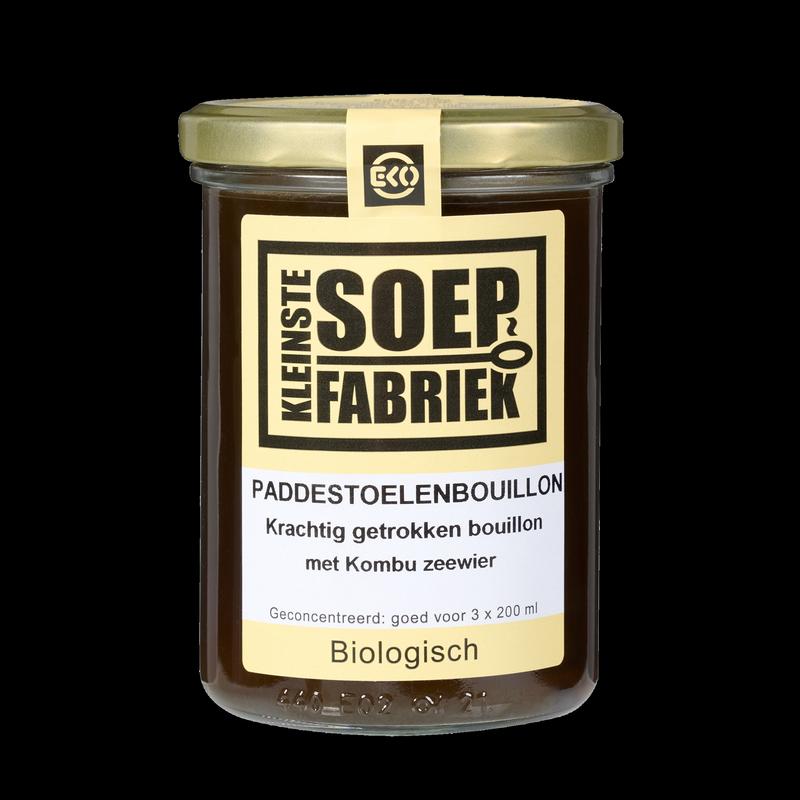 Kleinstesoepfabriek Paddenstoelbouillon bio 400.00 Milliliter