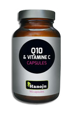 Hanoju Co-enzym Q10 30mg vitamine C 500mg 90.00 Vegetarische capsules