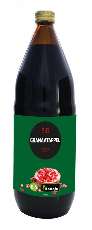 Hanoju Granaatappelsap bio 1.00 Liter