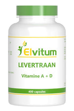 Elvitum  Levertraan A D3 400.00 Capsules