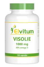 Elvitum  Visolie 1000mg omega 3 30% 100.00 Capsules