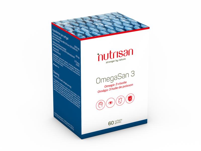 Nutrisan Omegasan 3 60.00 Softgels