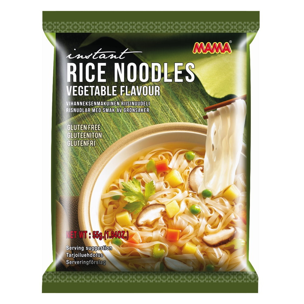 Mama Instant noedels groentesmaak glutenvrij 55.00 Gram