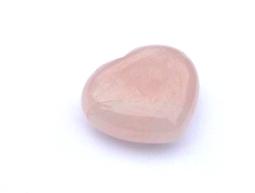 Ruben Robijn Edelsteenhart roze kwarts 1.00 Stuks