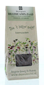 Peuleschil Brassicamix zaad bio 125.00 Gram
