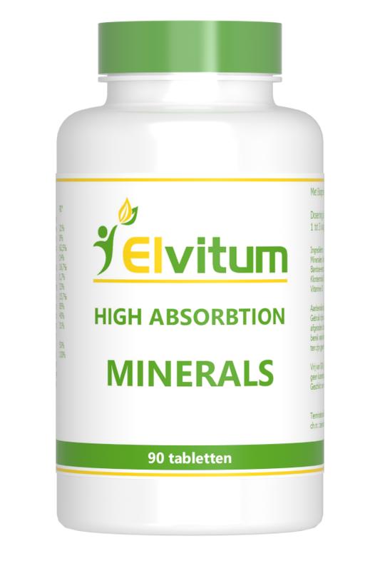 Elvitum  High absorption minerals 90.00 Tabletten