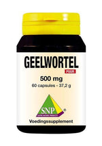 SNP Geelwortel curcuma 500mg puur 60.00 Capsules