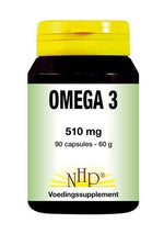 NHP Omega 3 510mg 90.00 Capsules