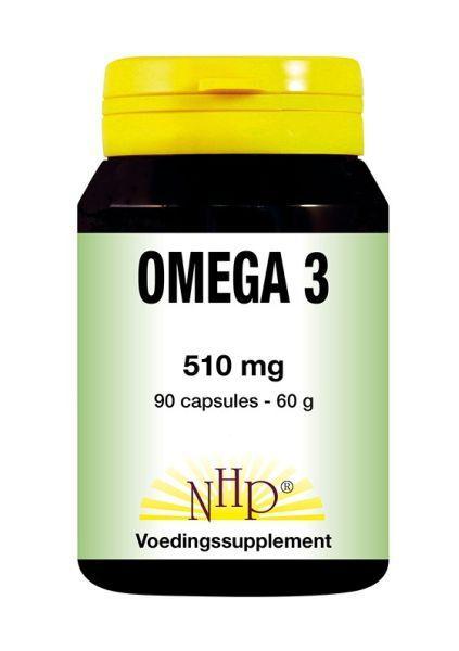 NHP Omega 3 510mg 90.00 Capsules