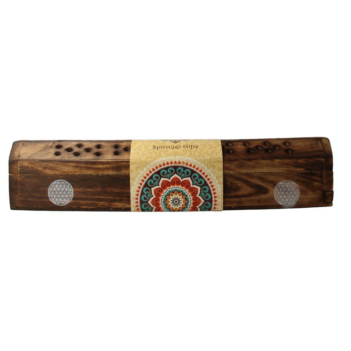 Green Tree Wierookdoos flower of life 1.00 Stuks