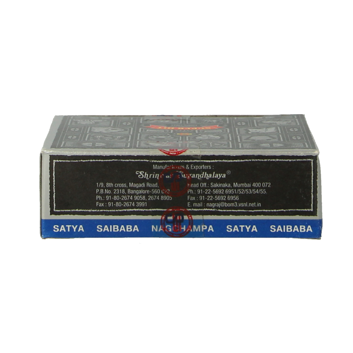 Natures Incense Kegelwierook nag champa 12.00 Stuks