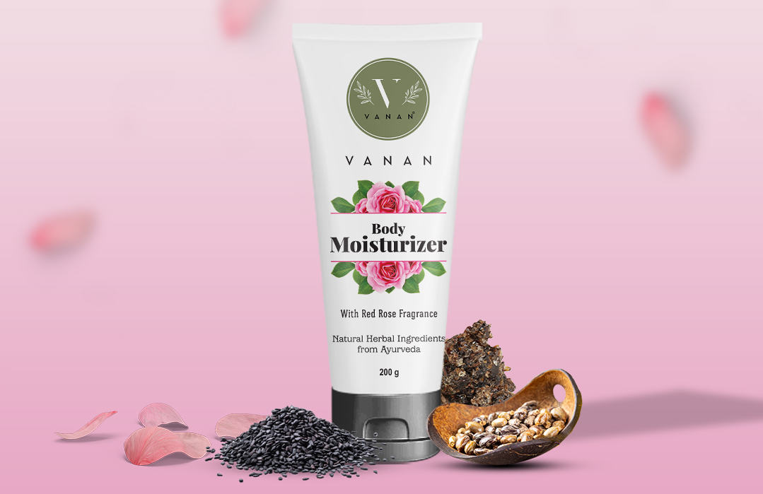 Vanan Body moisturizer red rose 200.00 Gram