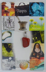 Steengoed Hanger gezondheidssteen jaspis rood  1.00 Stuks