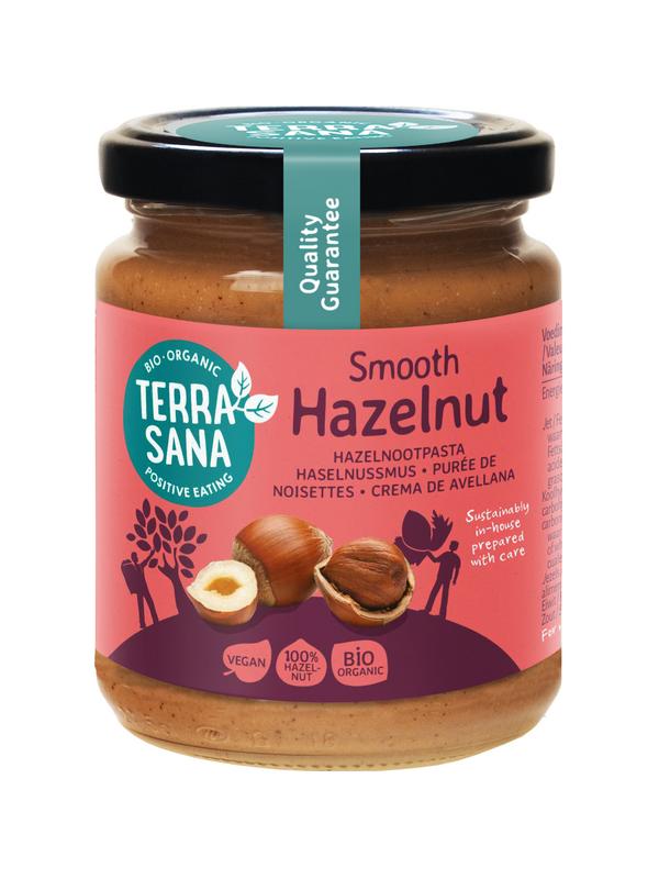 TerraSana Hazelnootpasta bio 250.00 Gram