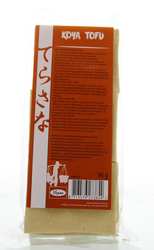 TS Import Koya tofu gevriesdroogd 96.00 Gram