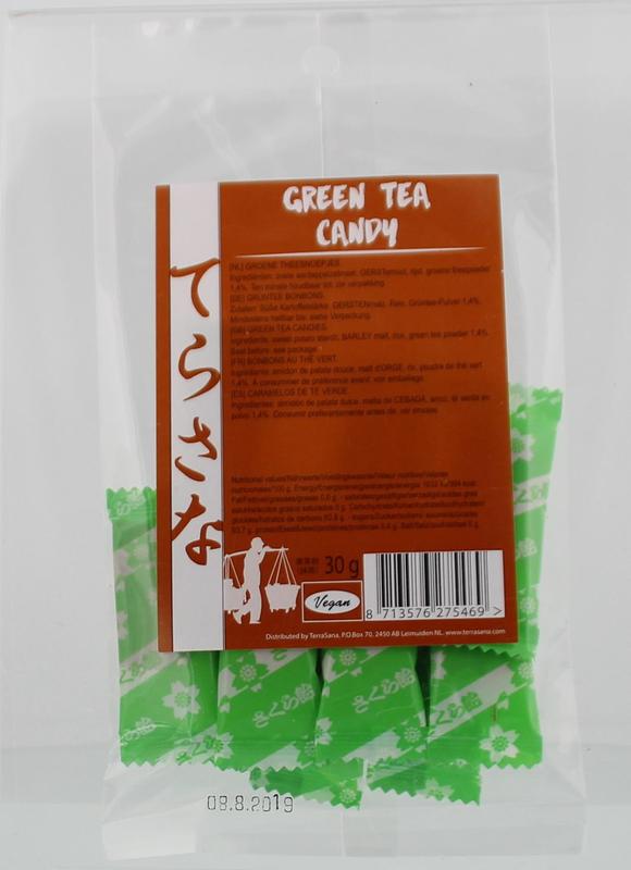 TS Import Groene thee snoepjes 30.00 Gram