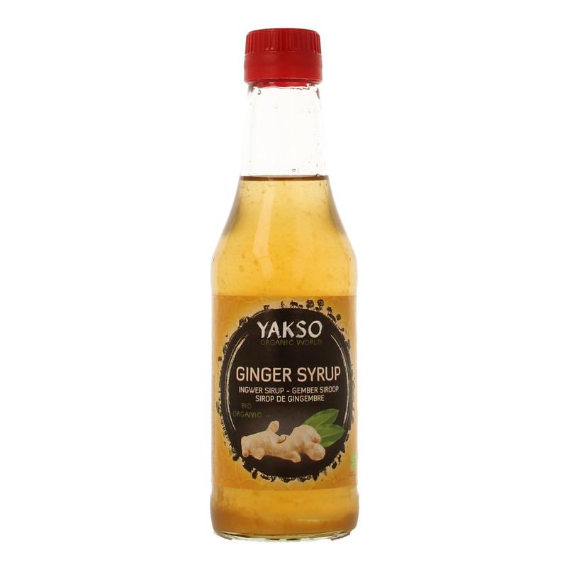 Yakso Gember stroop bio 240.00 Milliliter
