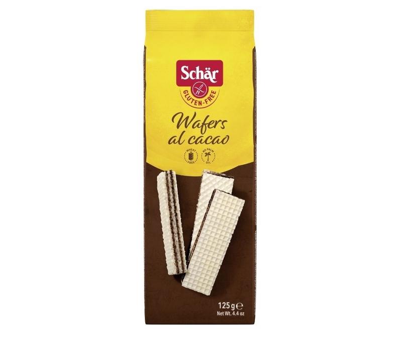 Schar Wafels chocolade glutenvrij 125.00 Gram