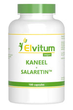 Elvitum  Kaneel met salaretin 180.00 Vegetarische capsules