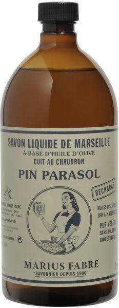 Marius Fabre Nature Marseille zeep pin parasol navul 1.00 Liter