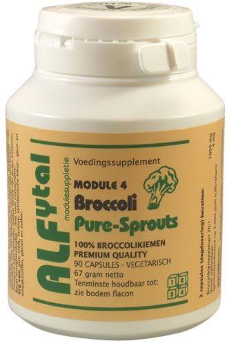 Alfytal Broccoli pure-sprouts 90.00 Vegetarische capsules