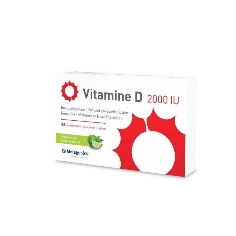 Metagenics Vitamine D 2000IU 84.00 Tabletten