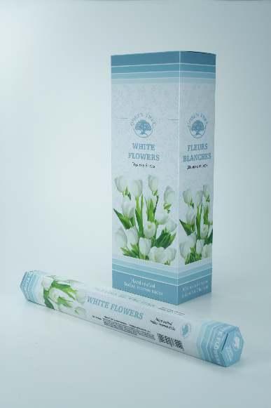 Green Tree Wierook white flowers 20 Stuks