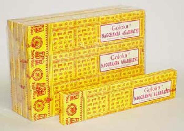 Goloka Wierookstokjes nag champa 16.00 Gram