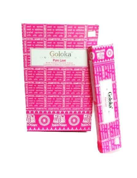 Goloka Wierookstokjes pure love 15 Gram