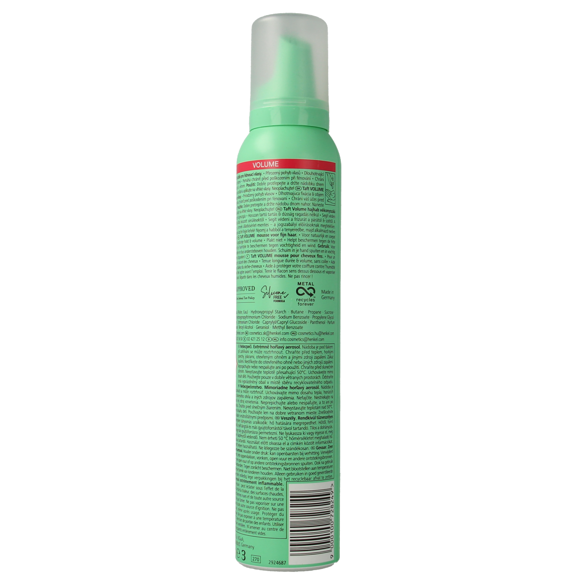 Taft Mousse volume mega strong 200.00 Milliliter