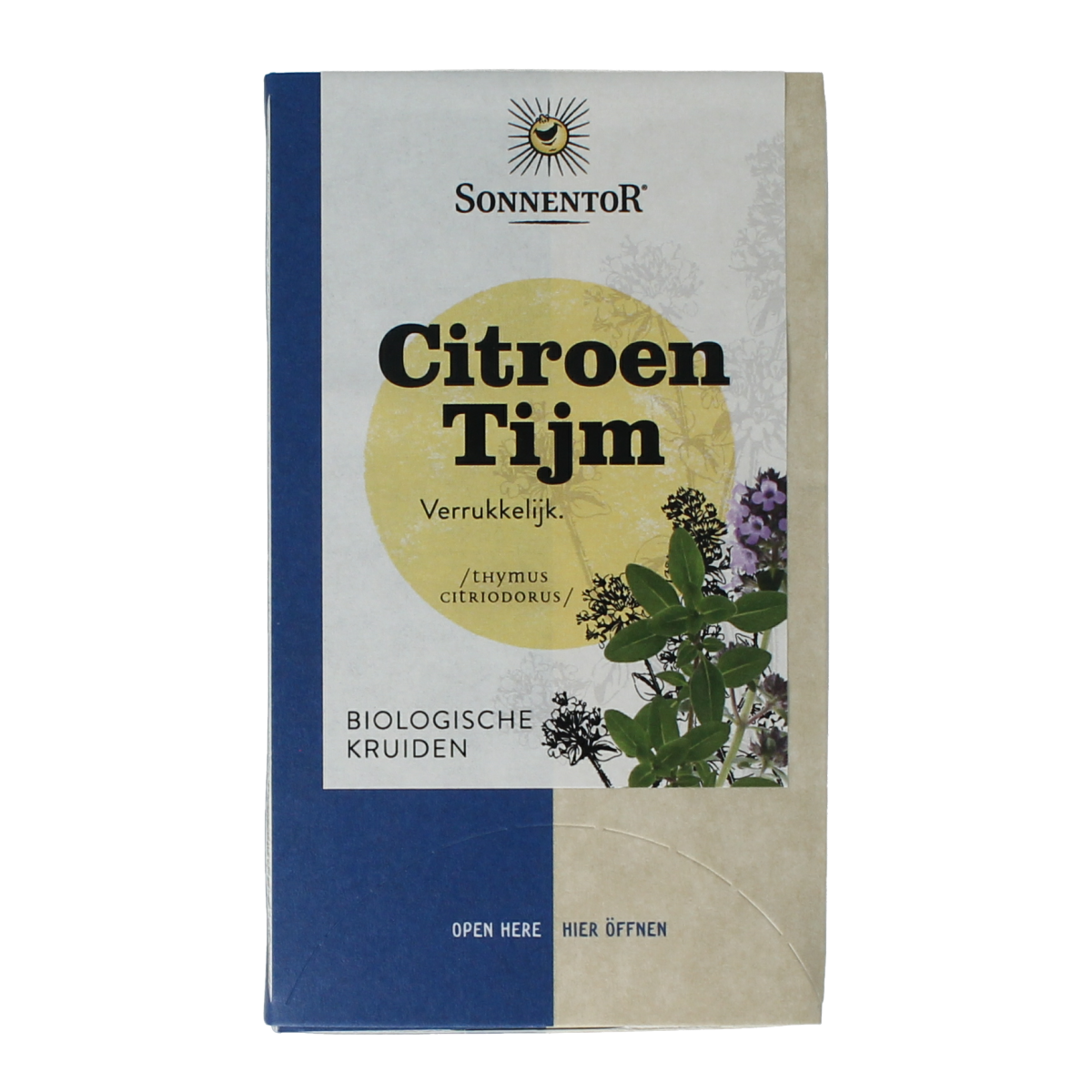 Sonnentor Citroen tijm thee bio 18.00 Zakjes