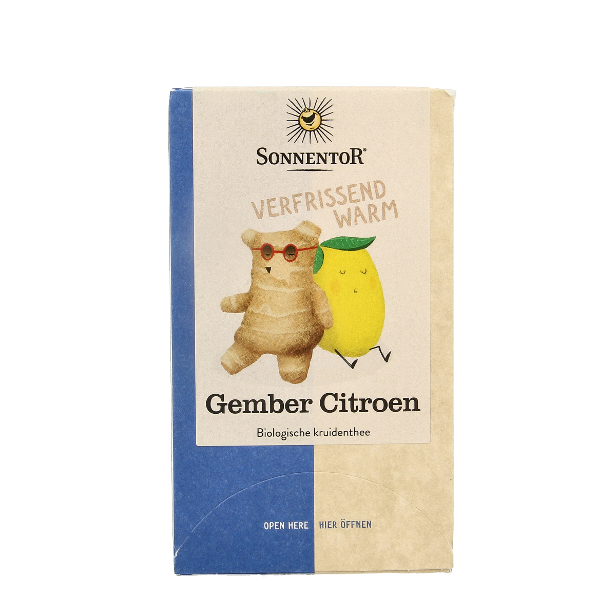 Sonnentor Gember citroen thee bio 18.00 Zakjes