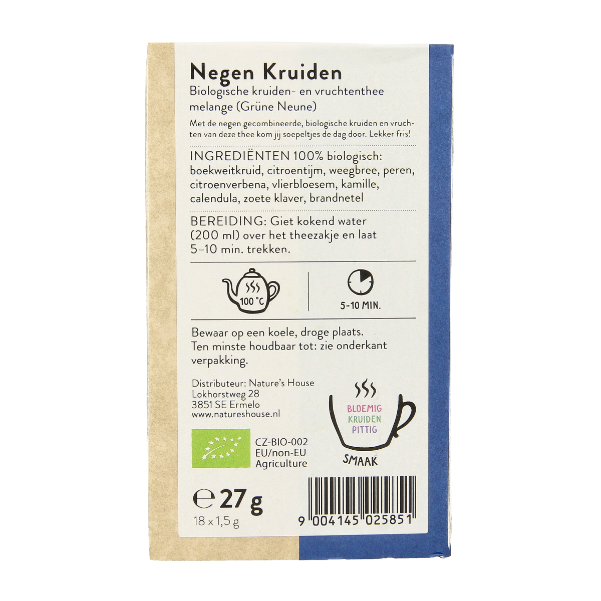 Sonnentor Negen kruiden & vruchten melange bio 18.00 Zakjes