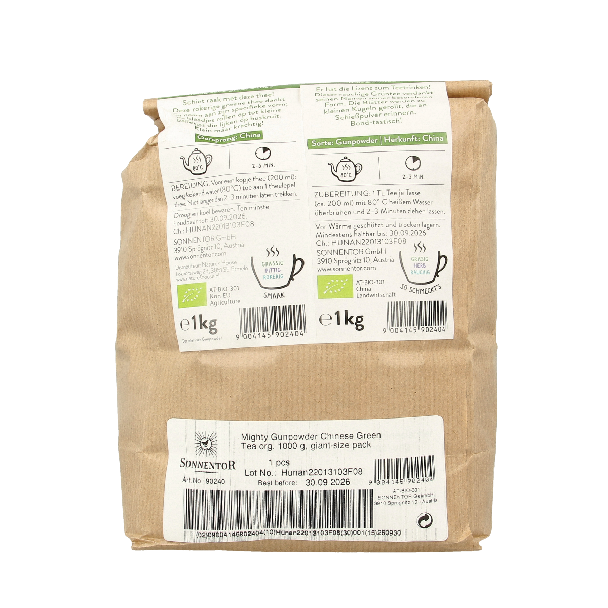 Sonnentor Gunpowder groene thee los bio 1000.00 Gram