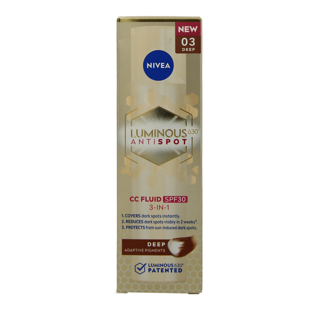 Nivea Cellular luminous 630 fluid dark SPF30 40.00 Milliliter