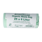 Biomat Wastebag compost 6 liter 25.00 Stuks