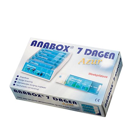 Spruyt Hillen Anabox 7 dagen azuur 1.00 Stuks