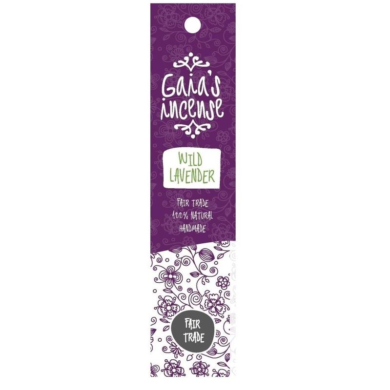 Gaia's Incense Wierook wild lavender 15 Stuks