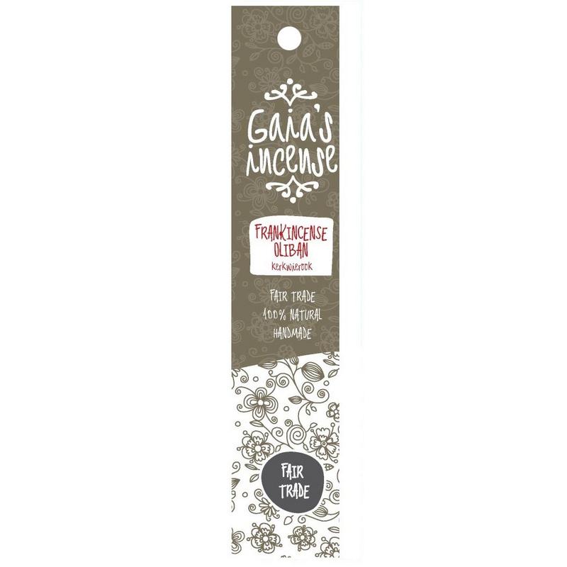 Gaia's Incense Wierook frankincense oliban 15.00 Stuks