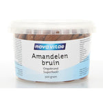Nova Vitae Amandelen bruin ongebrand 300.00 Gram