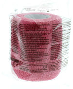 3M Coban zelfklevende zwachtel rood 7.5cm x 4.5m 1.00 Rol