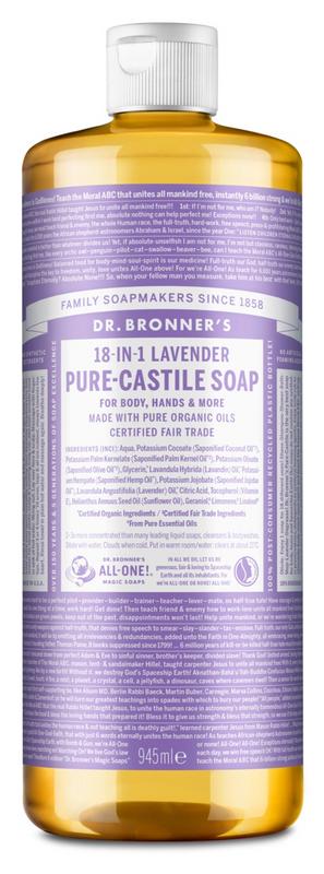 Dr Bronners Liquid soap lavendel 945.00 Milliliter
