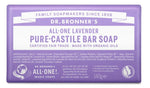 Dr Bronners Barsoap lavendel 140.00 Gram