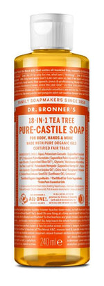 Dr Bronners Liquid soap tea tree 240.00 Milliliter