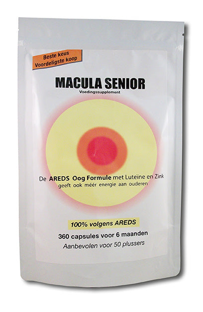 Sanmed Macula senior 360.00 Vegetarische capsules
